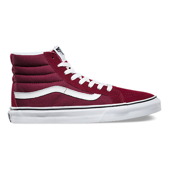 maroon high tops